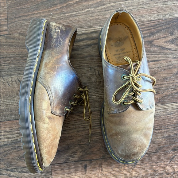 DR. MARTENS / MADE IN ENGLAND Collection - Oil Leather Oxford Shoes